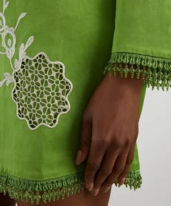 ALÉMAIS Dresses^Luisa Embroidered Mini Dress