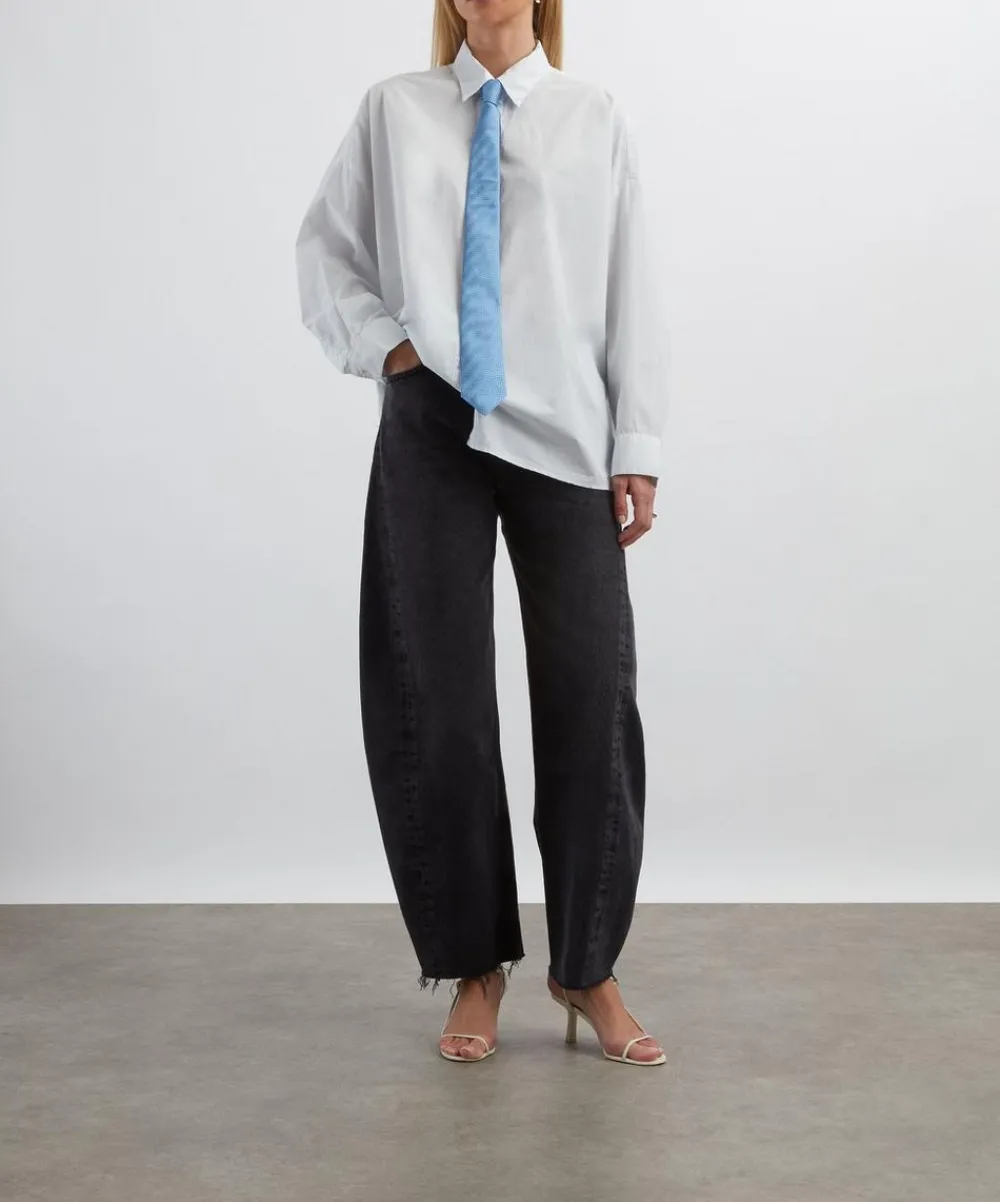 AGOLDE Jeans^Luna High-rise Pieced Taper Jeans in Posses