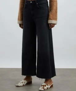 Citizens of Humanity Jeans^Lyra Wide-Leg Crop Jeans in Medallion