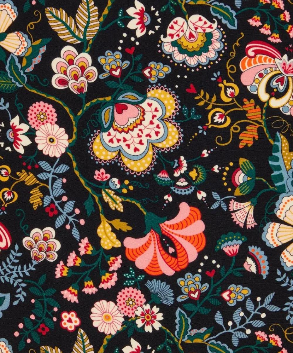 Liberty Fabrics Classic Silks|Crepe De Chine^Mabelle Hall Crepe de Chine