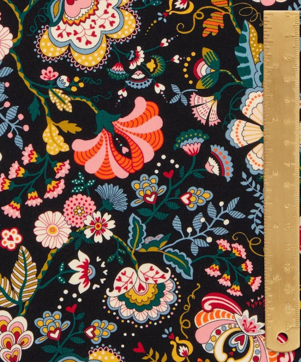 Liberty Fabrics Classic Silks|Crepe De Chine^Mabelle Hall Crepe de Chine