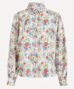 Liberty Tops^Madeleine Hemp Volume Sleeve Shirt