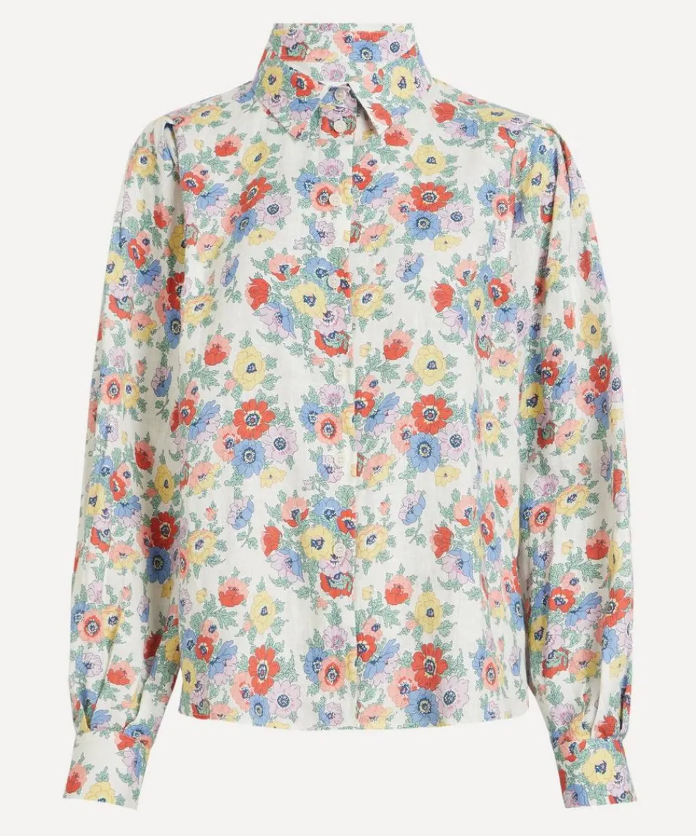 Liberty Tops^Madeleine Hemp Volume Sleeve Shirt