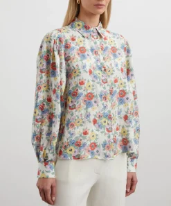 Liberty Tops^Madeleine Hemp Volume Sleeve Shirt