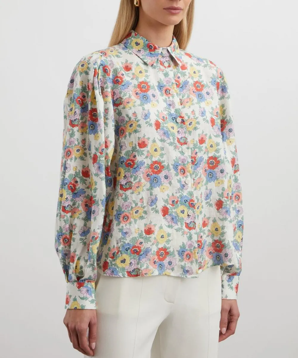 Liberty Tops^Madeleine Hemp Volume Sleeve Shirt