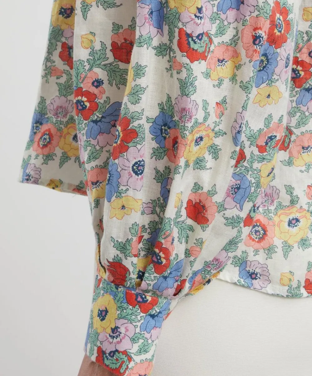 Liberty Tops^Madeleine Hemp Volume Sleeve Shirt