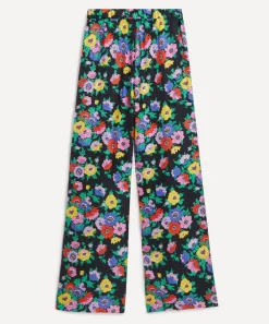 Liberty Trousers & Shorts^Madeleine Silk Palazzo Trousers