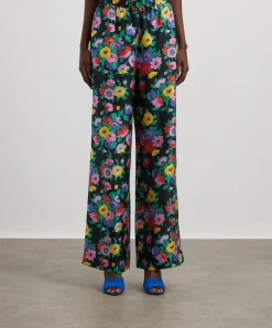 Liberty Trousers & Shorts^Madeleine Silk Palazzo Trousers