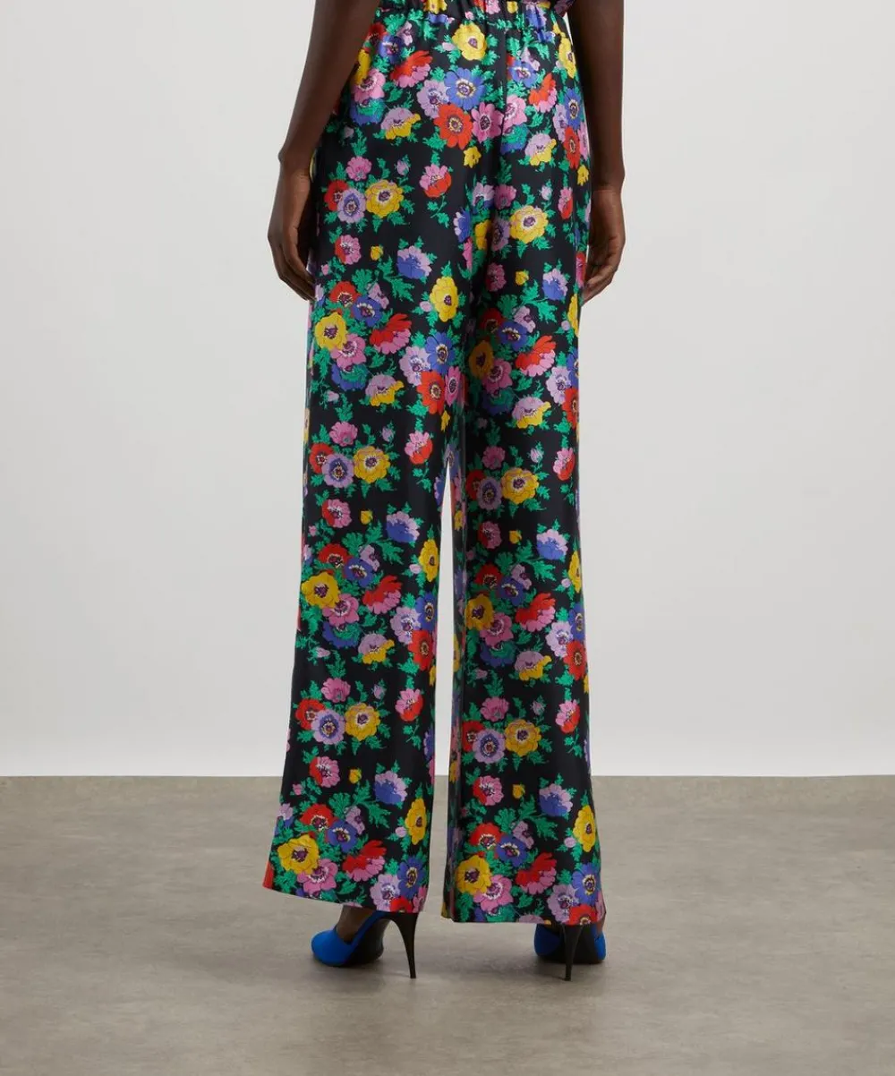 Liberty Trousers & Shorts^Madeleine Silk Palazzo Trousers