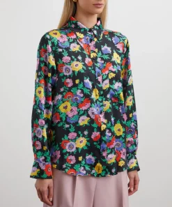 Liberty Tops^Madeleine Silk Relaxed Shirt