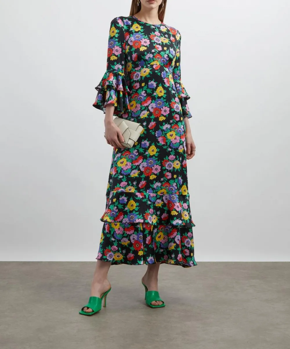 Liberty Dresses^Madeleine Silk-Satin Gala Maxi Dress