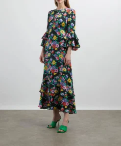 Liberty Dresses^Madeleine Silk-Satin Gala Maxi Dress