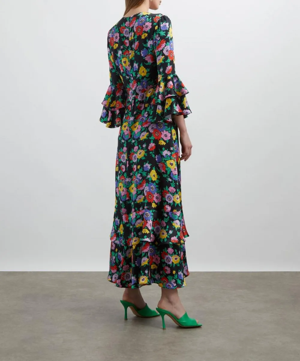 Liberty Dresses^Madeleine Silk-Satin Gala Maxi Dress