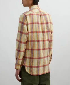 Drakes Shirts^Madras Check Shirt