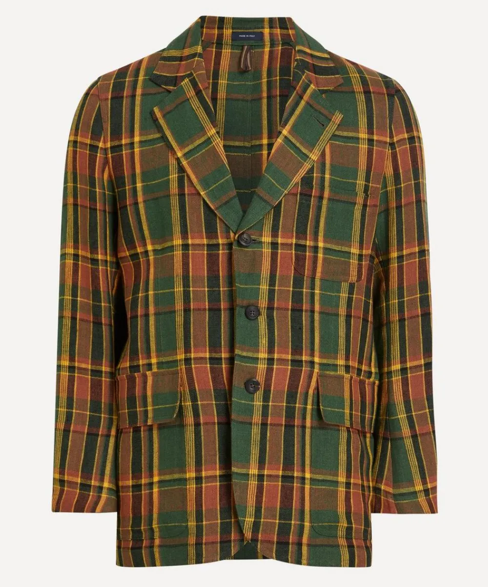 Drakes Coats & Jackets^Madras Games Blazer