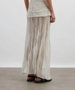Paloma Wool Skirts^Mae Long Metallic-Silk Skirt