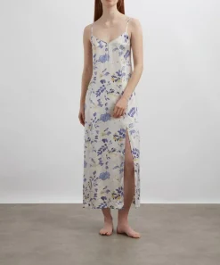 Liberty Sleepwear^Magical Plants Silk-Satin Chemise