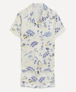 Liberty Sleepwear^Magical Plants Silk-Satin Short Pyjama Set