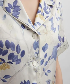 Liberty Sleepwear^Magical Plants Silk-Satin Short Pyjama Set