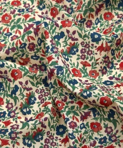 Liberty Fabrics Organic Cotton|Classic Tana Lawn^Mamie Organic Tana Lawn™ Cotton