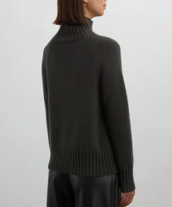 S Max Mara Knitwear^Mantova Wool-Cashmere Polo-Neck Jumper