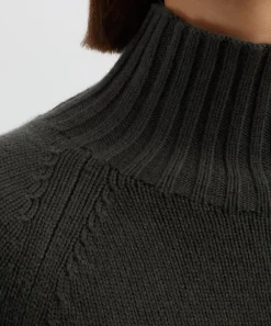 S Max Mara Knitwear^Mantova Wool-Cashmere Polo-Neck Jumper