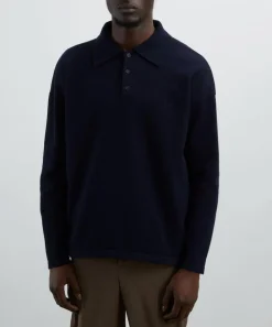 A.P.C. Knitwear & Sweats^Manuel Wool Polo Shirt