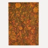 Giannini Stationery And Games^Marbled Notebook with Orange Lining