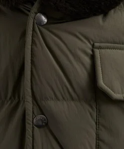 Moncler Coats & Jackets^Marcelettes Hooded Teddy-Trimmed Short Down Jacket