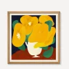 PSTR Studio Wall Art^Marco Marella Yellow Flowers Framed Print
