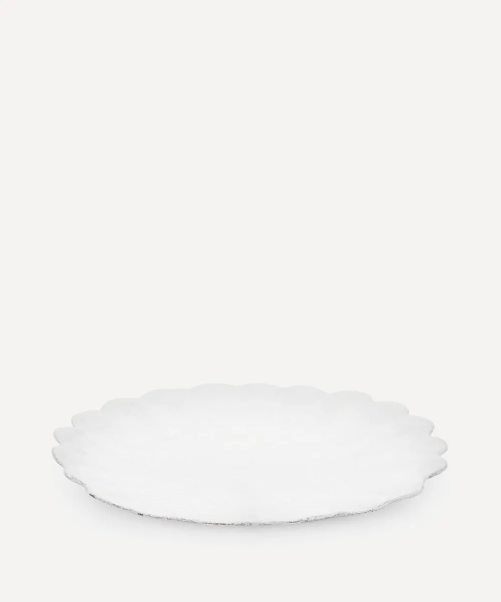 Astier de Villatte Tableware^Marguerite Dinner Plate