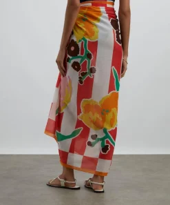 Liberty Scarves^Marianna’s Bouquet 130x170 Cotton Sarong