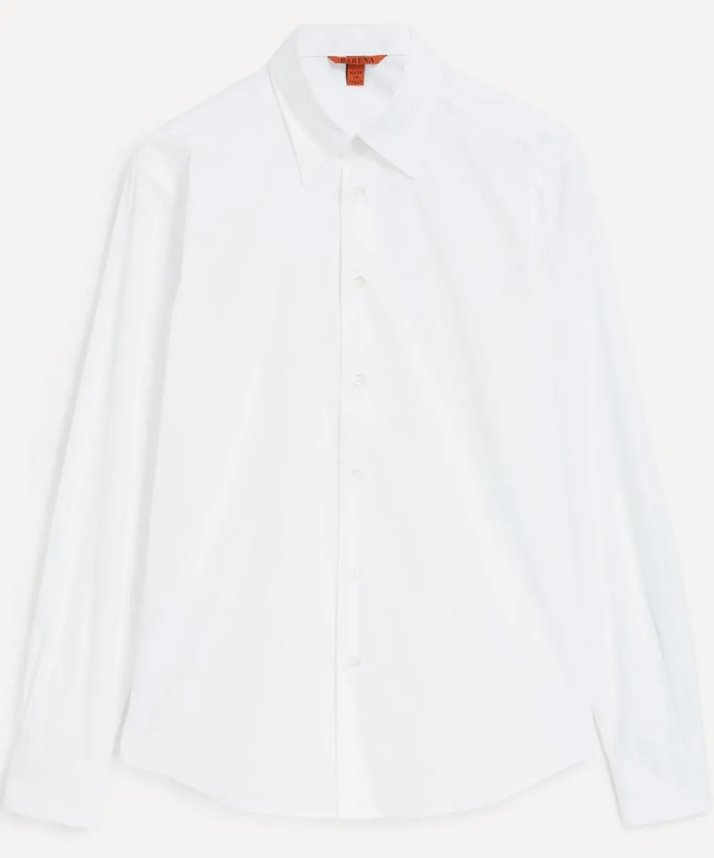Barena Shirts^Maridola Crinkle Poplin Cotton Shirt