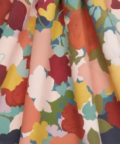 Liberty Fabrics Crepe De Chine^Marinas Tea Garden Crepe de Chine