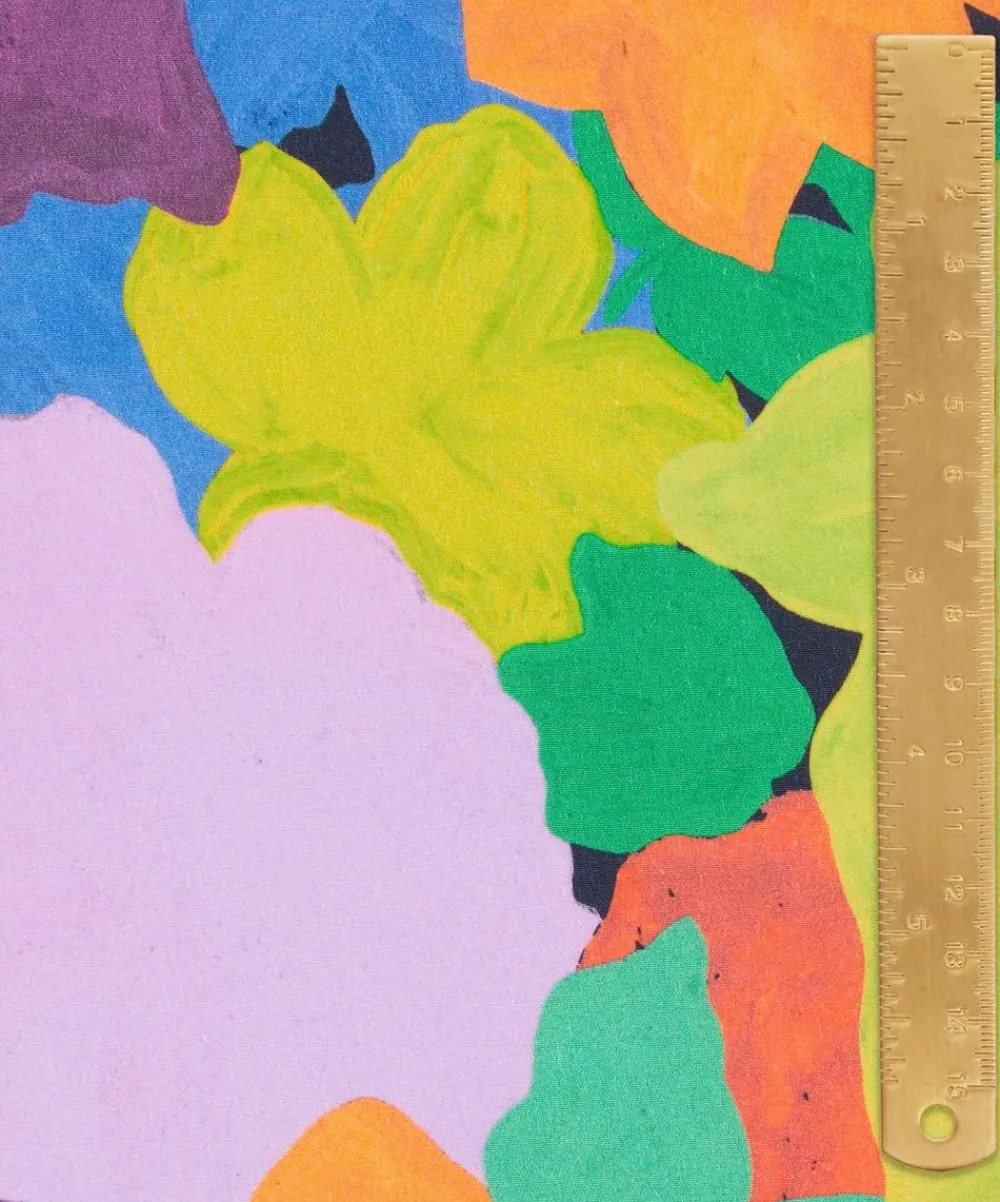 Liberty Fabrics Crepe De Chine^Marinas Tea Garden Crepe de Chine