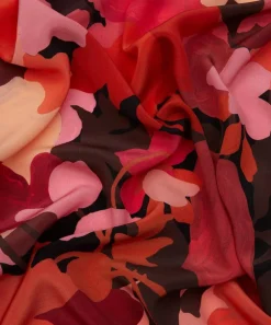Liberty Fabrics Crepe De Chine^Marinas Tea Garden Crepe de Chine