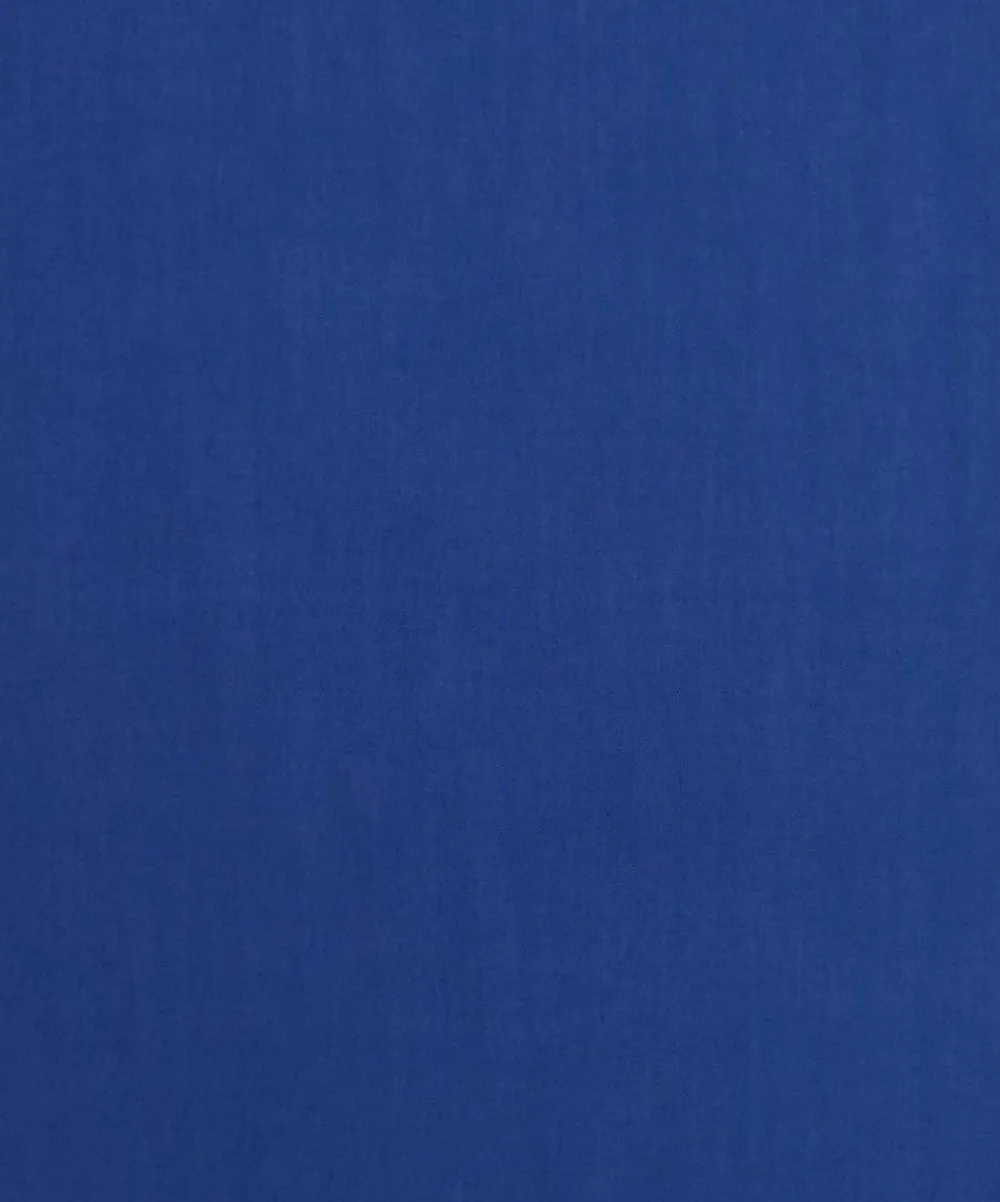 Liberty Fabrics Classic Tana Lawn|Tana Lawn™ Cotton^Marine Plain Tana Lawn™ Cotton