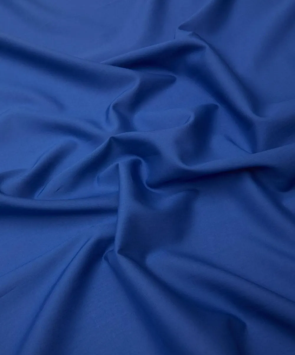 Liberty Fabrics Classic Tana Lawn|Tana Lawn™ Cotton^Marine Plain Tana Lawn™ Cotton