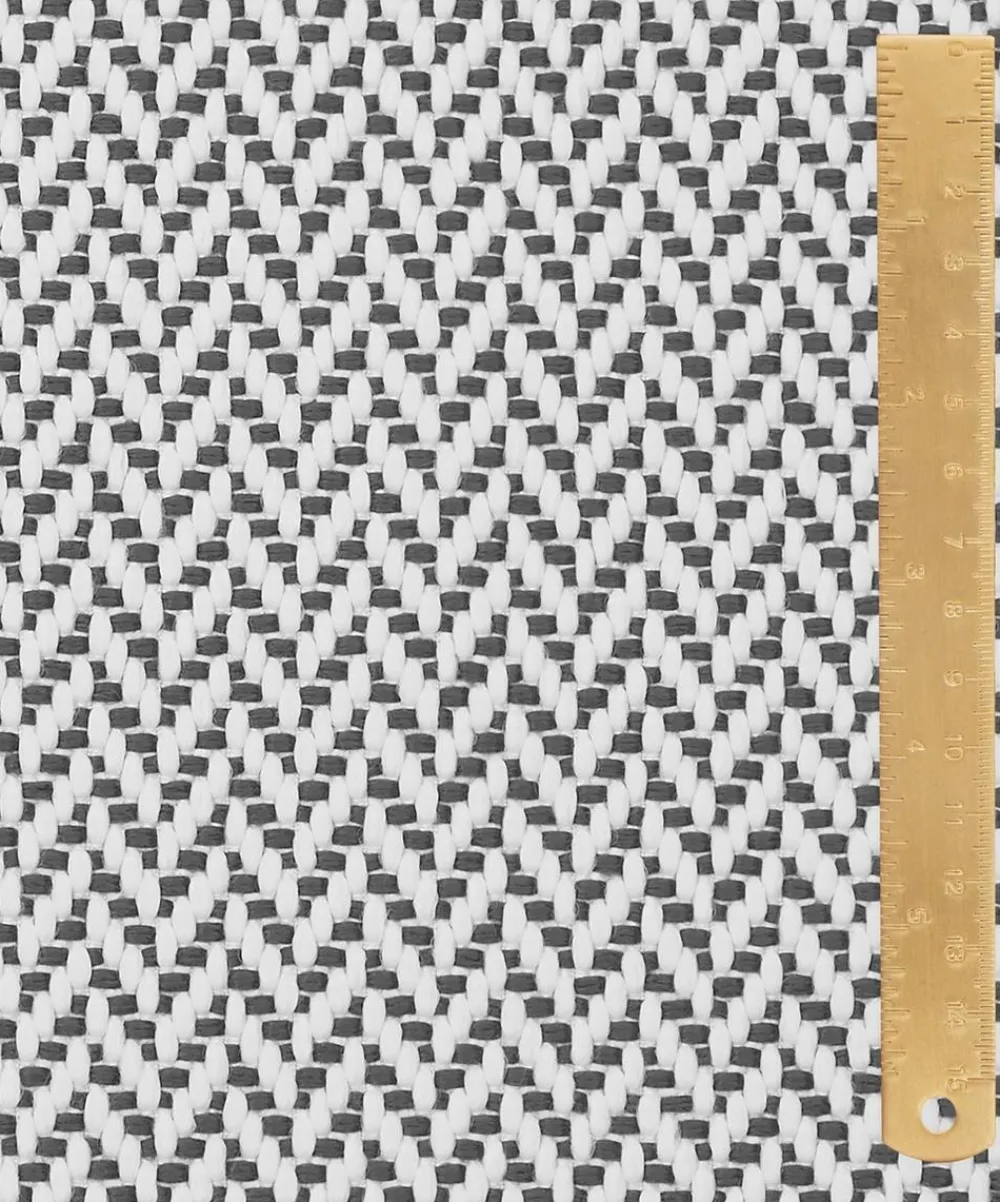 Liberty Interiors Furnishing Fabrics^Marquee Painswick Weave in Pewter – Outdoor