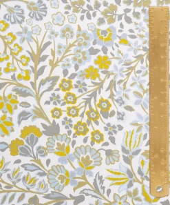 Liberty Interiors Furnishing Fabrics^Marquess Garden Chesham Sateen in Lichen