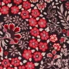 Liberty Interiors Furnishing Fabrics^Marquess Garden Cotton Velvet in Lacquer