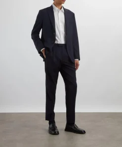 Barena Trousers^Masco Single-Pleat Tropical Wool Trousers