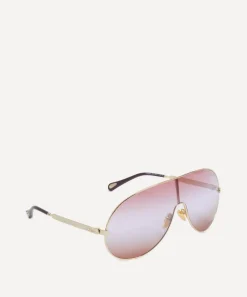 Chloé Sunglasses & Glasses^Mask Metal Sunglasses