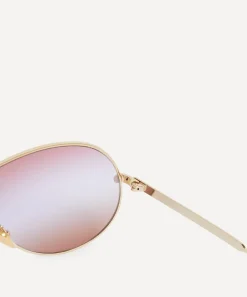 Chloé Sunglasses & Glasses^Mask Metal Sunglasses