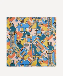 Liberty Pocket Squares^Master Plan Silk Pocket Square