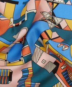 Liberty Pocket Squares^Master Plan Silk Pocket Square