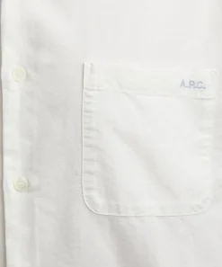 A.P.C. Shirts^Mateo Logo Cotton Shirt