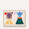 PSTR Studio Wall Art^Matías Larraín Bialetti Framed Print