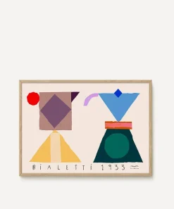 PSTR Studio Wall Art^Matías Larraín Bialetti Framed Print