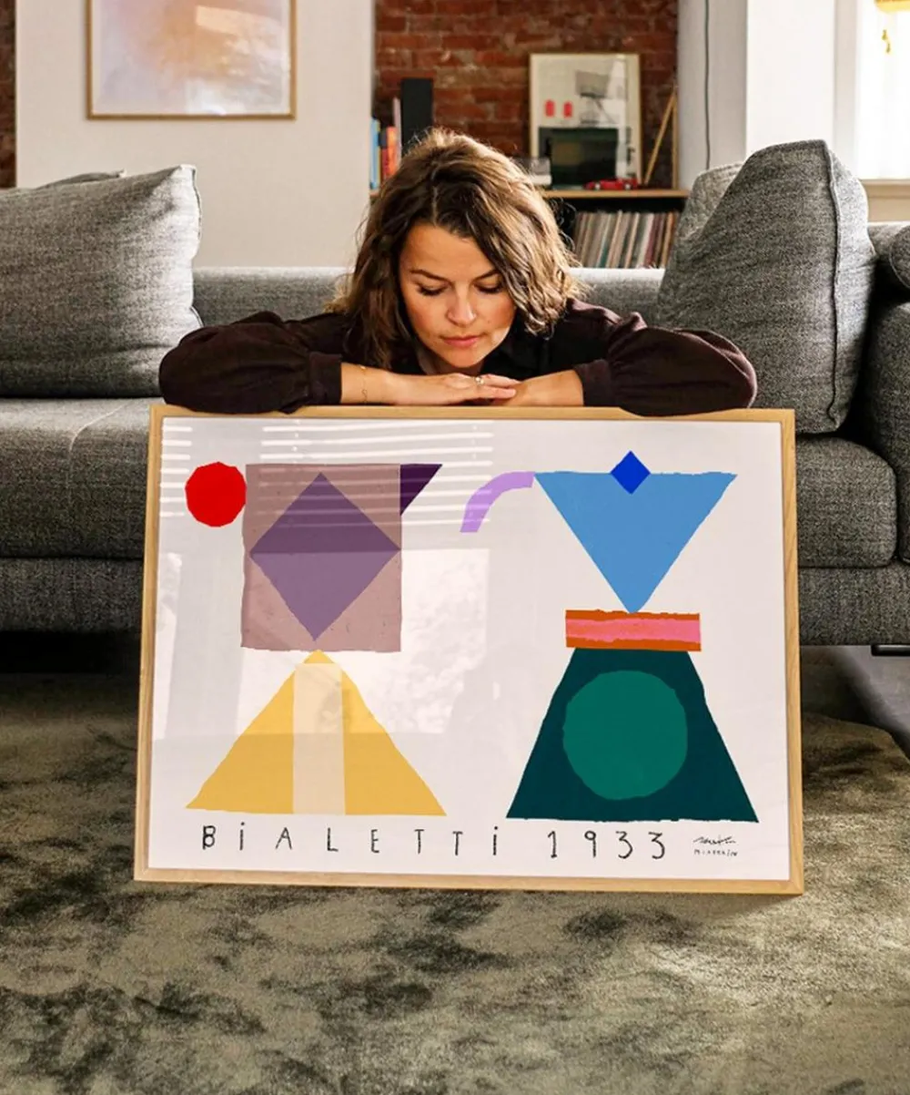 PSTR Studio Wall Art^Matías Larraín Bialetti Framed Print